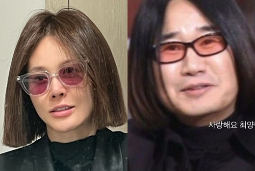 단발 함부로 하지마…아이비, 최양락이 보이는 충격 비주얼 근황