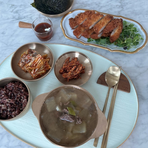 주상욱 기운 펄펄 나겠네…차예련 소고기뭇국 한상, 집밥이 보약
