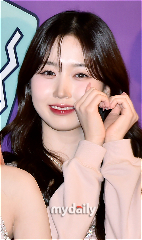 엔믹스 혜원, 사랑스런 눈웃음 하트 [MD포토]