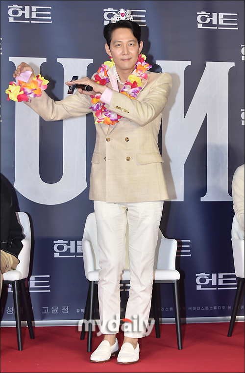 이정재, 귀여운(?) 알로하 댄스 [MD포토]