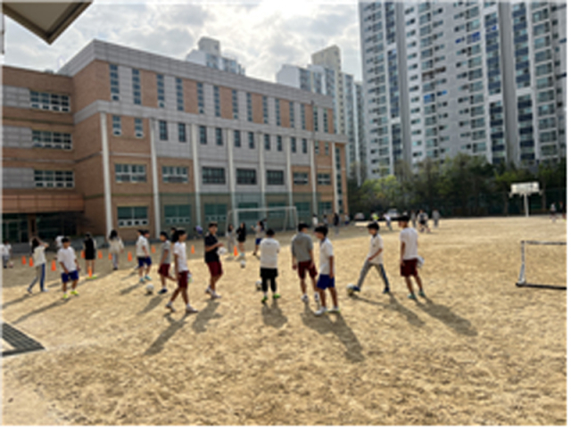 수원 대평중학교 아침을 여는 스포츠클럽 활동 주목…학교체육 일상화 문화 조성