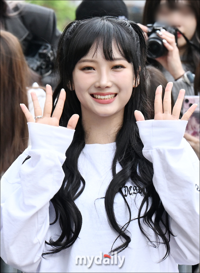 [MD포토] 비브(VIV) 다나, 상큼한 양갈래