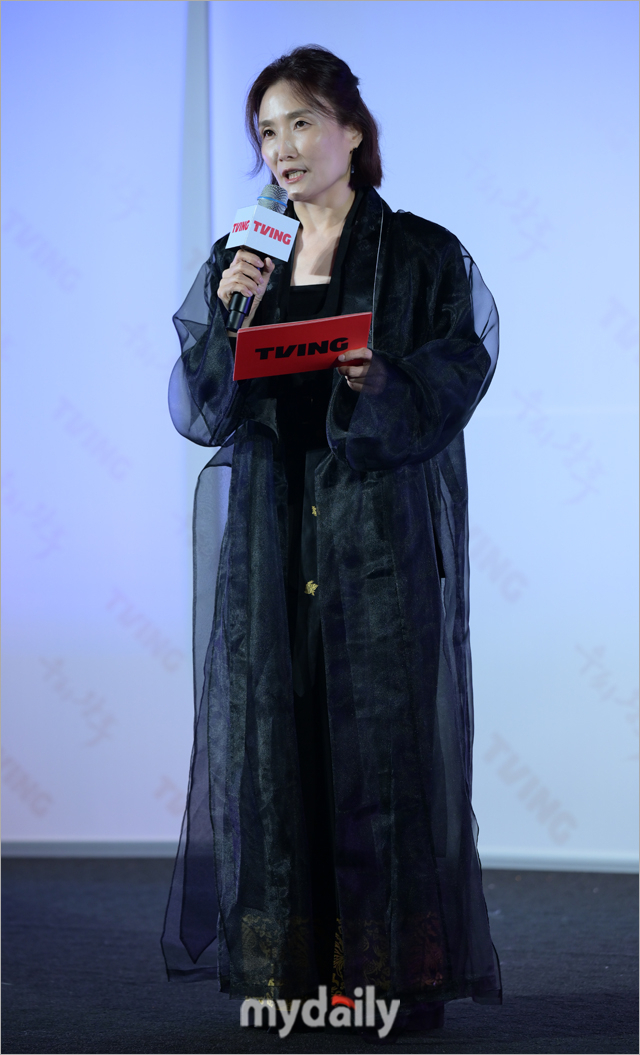 [MD포토] 박경림 우씨왕후 진행은 박씨왕후가