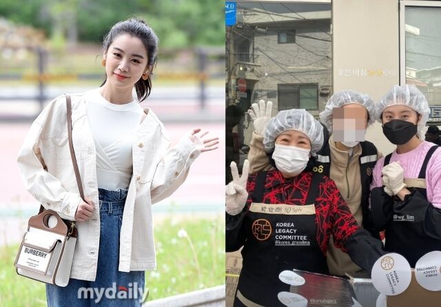 신민철♥ 혜림, 또 미담 터졌다…산불 피해 자원봉사자 깜짝 포착 [MD이슈]