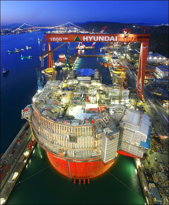 현대중공업 원통형FPSO, 세계일류상품 선정