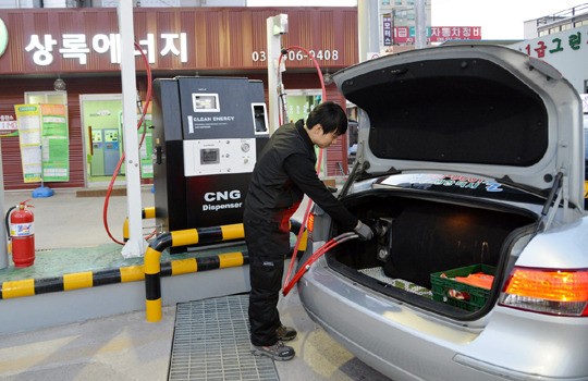 효성, 국내 첫 택시용 압축천연가스  충전소 공급
