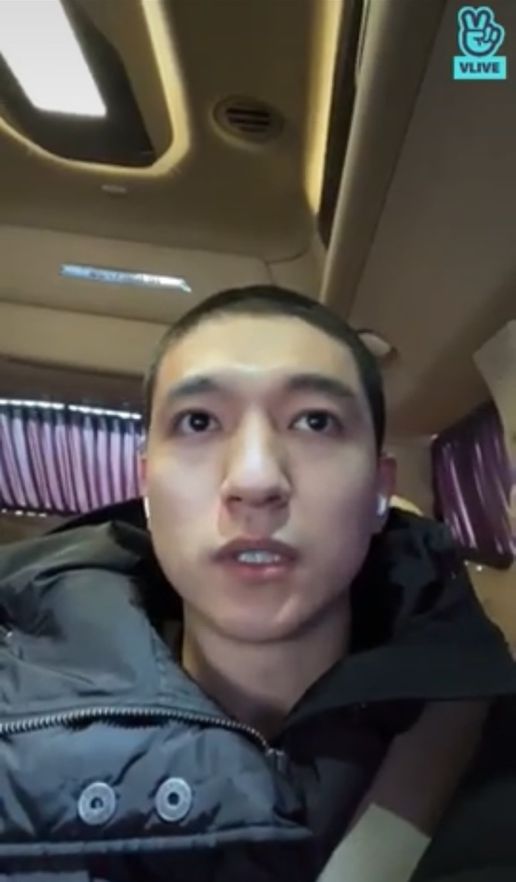 데이식스 성진, 훈련소 가는 도중 입대 발표 잘 다녀오겠다