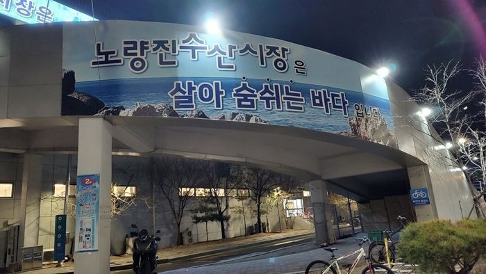 도심 속 바다 노량진 수산시장서 새벽을 여는 사람들 [데일리안이 간다 41]