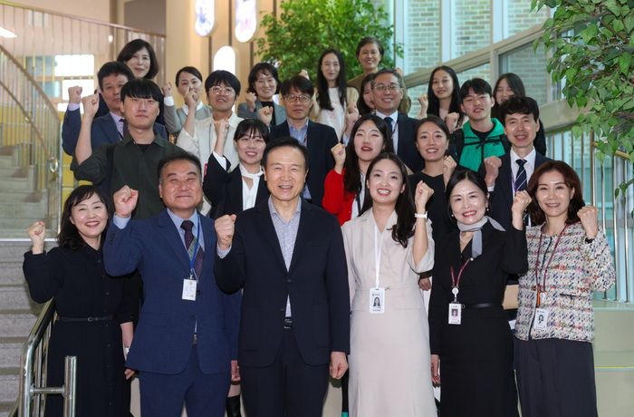 임태희 경기교육감, 가르치고 배우며 함께 성장하는 선순환 이뤄야