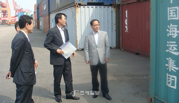 許관세청장, 물류대란 현장 긴급시찰