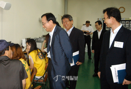 이전환 부산지방국세청장, 북부산·부산진세무서 순시