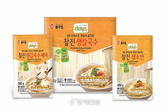 대상FNF, 찰짐 강화한 데이즈 생면류 4종 출시