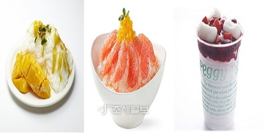 유통가는 과일 빙수 열풍...건강과 비주얼로 유혹