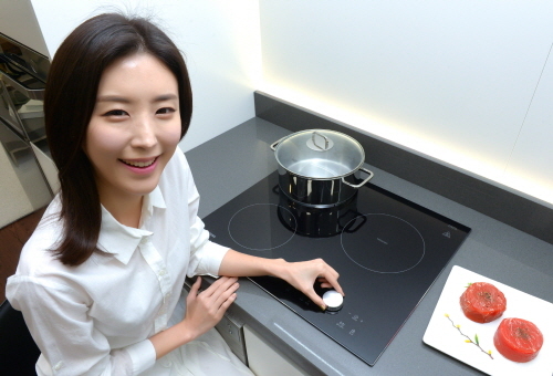 삼성전자, 유해가스 걱정없는전기레인지 하이브리드’ 출시