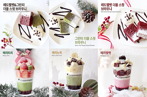 요거프레소, X-MAS 필 듬뿍 디저트 연속 선봬