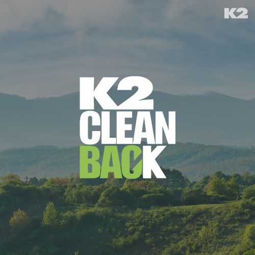 K2, 클린백 챌린지 실시…작은 쓰레기까지 되가져오는 클린백 제공