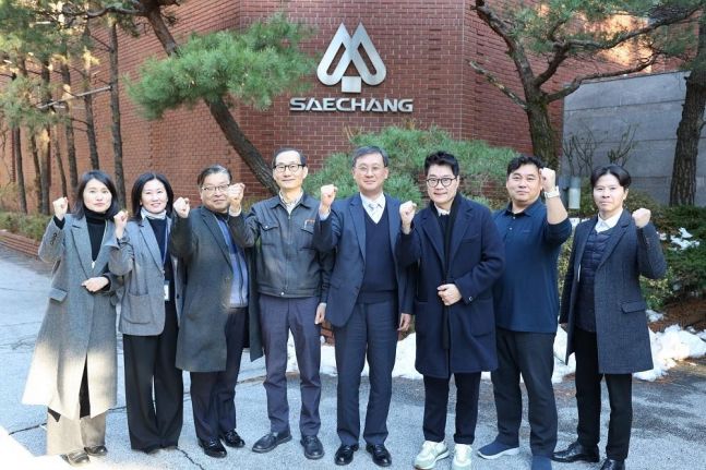 고석진 서울세관장, 중소 섬유 수출기업 세창상사 방문