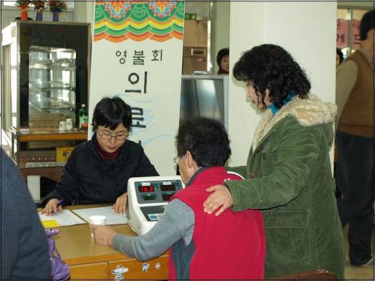 영남대병원, 붓다의 집에서 의료봉사활동 펼쳐