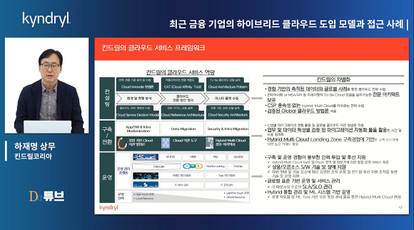 [2022금융IT혁신] IBM에서 분사한 킨드릴 금융 클라우드 등 컨설팅부터 운영까지 토털 지원