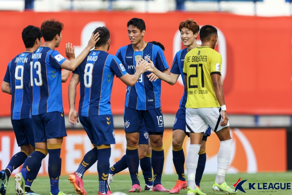 [ACL F조] ‘亞 맹호’ 울산, 3-0 카야 대파 ‘ACL 12연승 신기록’