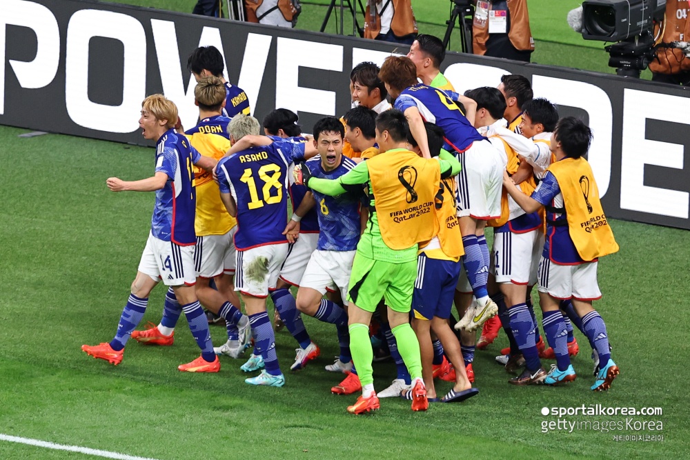 [E조 리뷰] '또 이변' 일본, 독일에 2-1 역전승...'2대회 연속 아시아에 혼쭐'