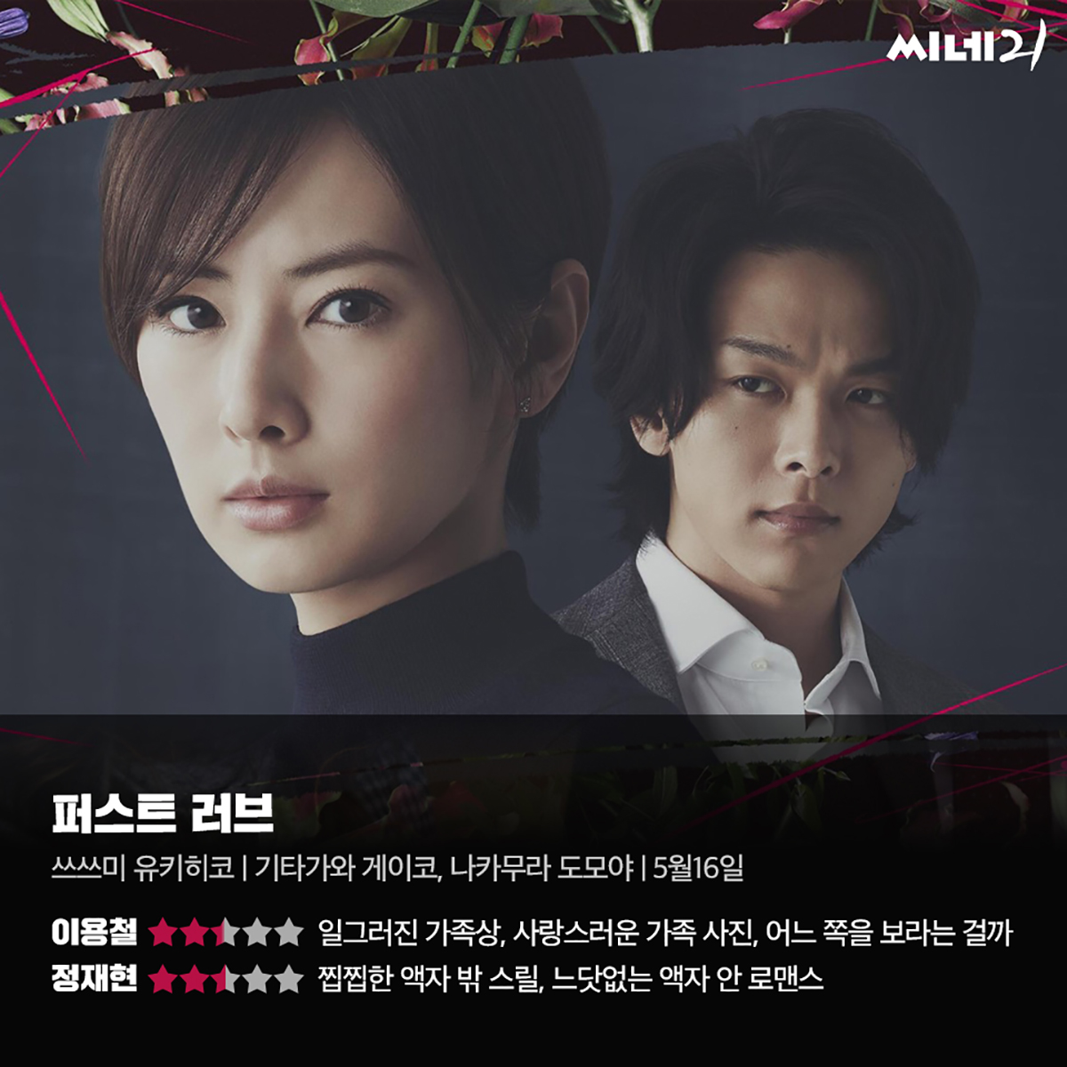 [리뷰] 찝찝한 액자 밖 스릴, 느닷없는 액자 안 로맨스  퍼스트 러브