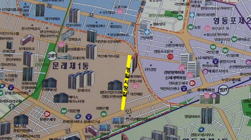 문래동 영일시장길， 33년만에 모습 되찾아