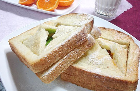 [끼니 UP!] (102―금요일)♪ 만들기 너무 간단! 허니 치즈 맛 토스트