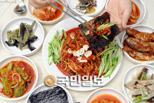 우어회 별미식당=신흥옥
