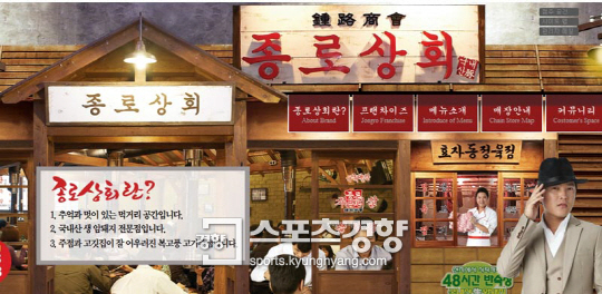 종로상회, 돼지고기 생고기 가맹점 모집