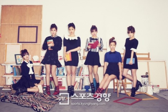 ‘콧대 높인’ 에이핑크…웃음기 싹 빠졌네