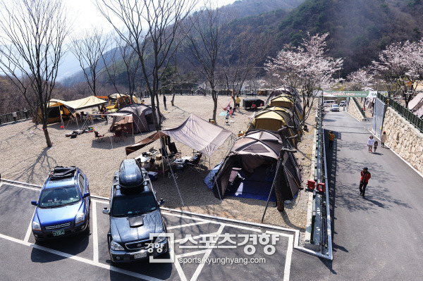 [SK포토]’2015 코카프’ 따사로운 햇살 아래 여유로운 캠핑장