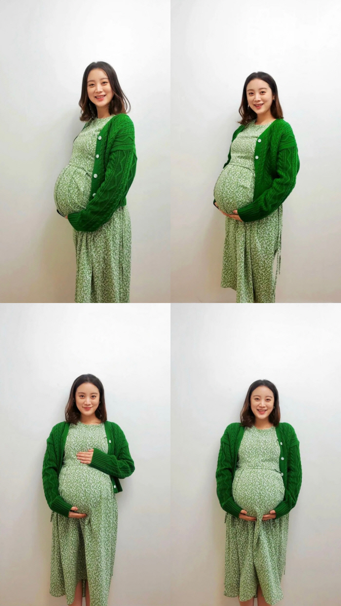 ‘출산 임박’ 원더걸스 혜림 “마지막 만삭 사진♥”