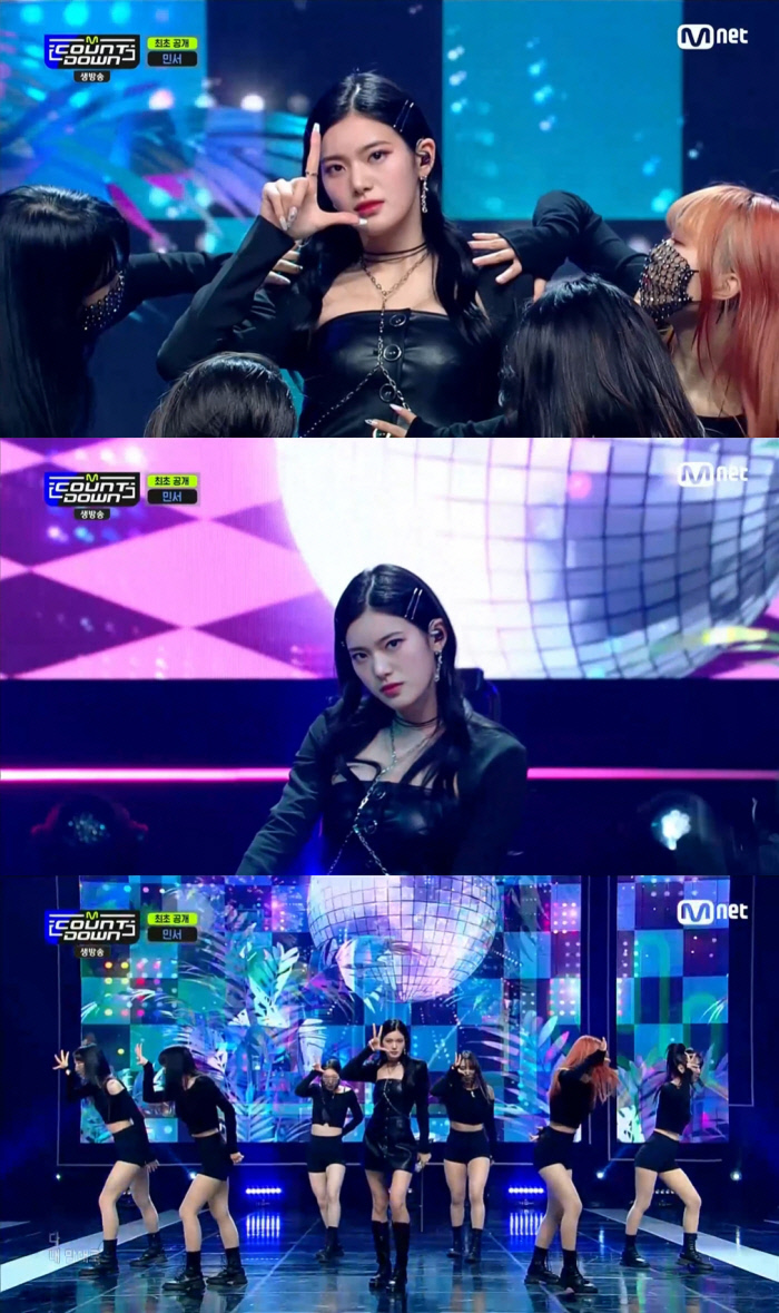‘엠카운트다운’ 민서, ‘맘대로’ 음악 여정 나서
