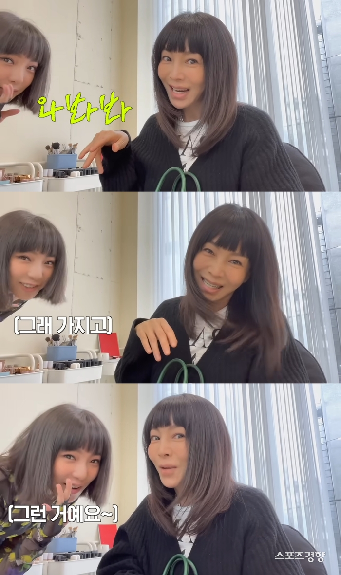 황신혜, 모델 딸과 똑 닮은 뱅헤어···“보기 드문 모녀”