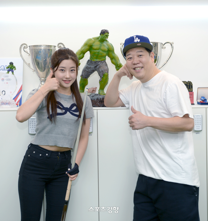 프로당구 최초 육성선수 SK렌터카 조예은, “이제 월급도 받아요…성적 내서 월세에서 전세가는게 목표”
