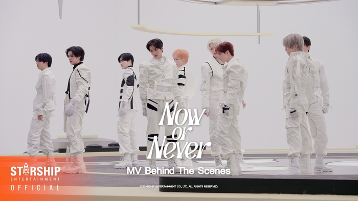 크래비티, 신곡 ‘나우 오어 네버(Now or Never)’ 뮤직비디오 비하인드 공개