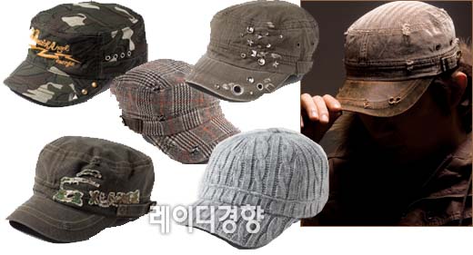 겨울 남자 멋내기 필수 아이템 ‘모자’