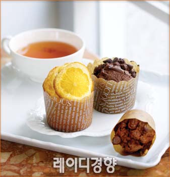 [베이커리와 홍차 이야기]홈메이드 머핀과 다즐링홍차
