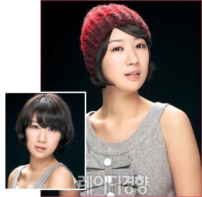 모자에 따라 어울리는 헤어스타일이 따로 있다