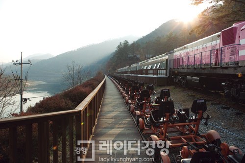 [기차 여행 ]추억과 낭만 가득한 곡성 섬진강 기차마을