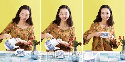 향기로운 차와 함께 행복을 꿈꾸는 이유진씨