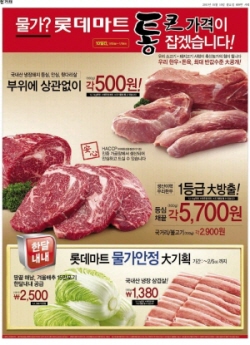 무개념 롯데마트에 축산농민들 ‘통 큰 분노’