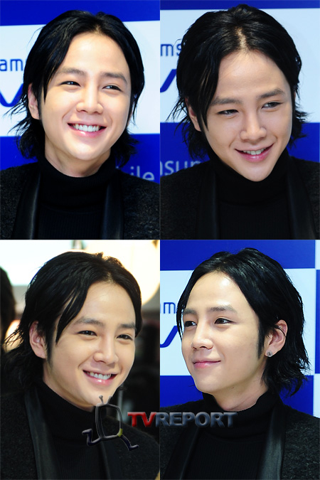 [T포토] 미남 장근석, 헤어스타일 괜찮죠?