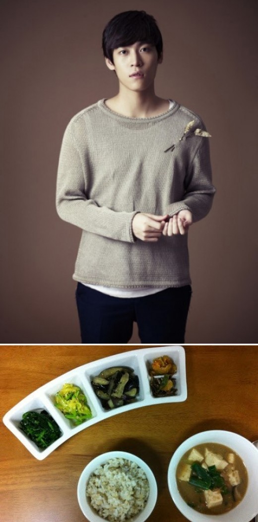 존박, 1인 1식찬기 트위터 공개 화제