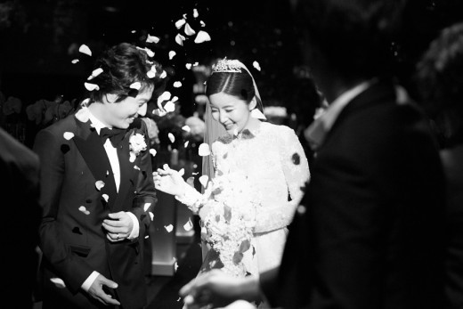 한재석-박솔미 결혼식 어땠나…장동건 “2세위해 오늘밤 노력해라”