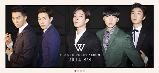 위너, 데뷔 앨범 발매에 네티즌 공허해 컬러링 대박