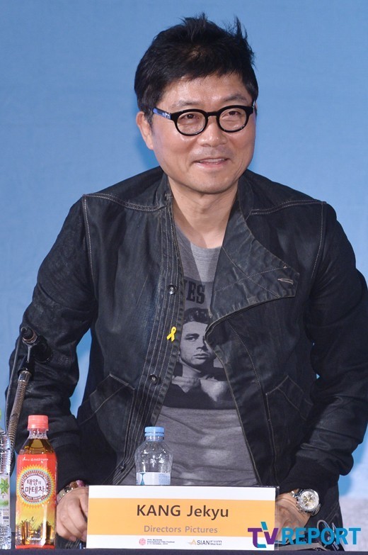 [T포토] 영화 태극기 휘날리며의 강제규 감독(아시안필름마켓2014)