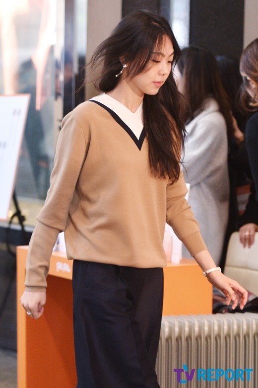 [T포토] 김민희 헝클어진 헤어스타일도 여신같아