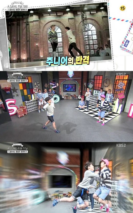 ‘어송포유’ GOT7 JB·주니어, ‘드림하이2’ 댄스배틀 흑역사 재연